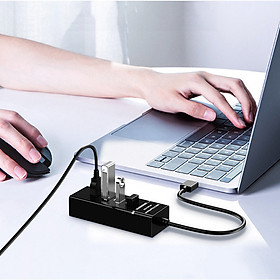 Hình ảnh Hub USB 3.0 Chia 4 cống Cao Cấp - Cổng chia USB Cao Cấp -  Chính Hãng VinBuy 