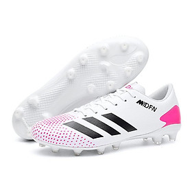 LSYAAAAA 10th Anniversary Macy Football Shoes Nam và nữ Student Neymar Student Studies Broken Nail Tie Lace