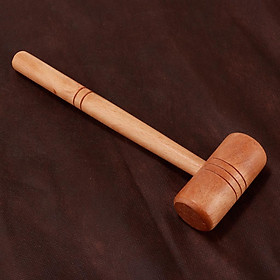 1.5'' Face Wooden Small Hammer for Jewelry Making Metal Tool Watch Repair