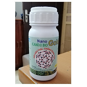 NANO GOLD CANXI BO SIÊU ĐẬU TRÁI, CHỐNG DỤNG TRÁI CHAI 250ML
