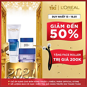 Bộ làm sạch và dưỡng sáng da L'Oreal Paris White Perfect