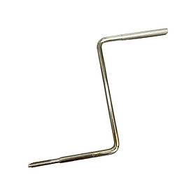 Snare Stand Cymbal Arm Cymbal Z Shape Arm Rod Metal Drum Accessories Durable Drum Extension Rod Cymbal Stands Arm for Instruments Drum Replacement