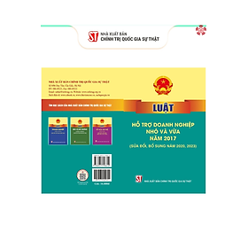 Luật hỗ trợ doanh nghiệp nhỏ và vừa năm 2017 (sửa đổi, bổ sung năm 2020, 2023)