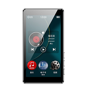RUIZU D20 8G black 3.0 inch full screen touch mp3/mp4 full screen mp5 video player lossless music walkman to read novels learn English