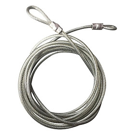 Mua Dây cáp bọc nhựa khoá xe máy  xe đạp 10 ly cực kỳ chắn chắn - capthepgiasi