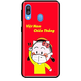 Ốp lưng cao cấp cho điện thoại SAMSUNG A40 Cổ Vũ Việt Nam Chiến Thắng Mẫu 1