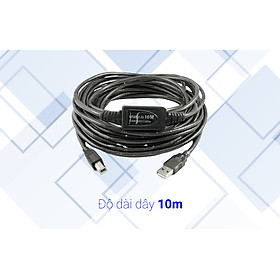 Mua Cáp USB Máy In 1M  1 5M  2M  5M Mạ Vàng | Oxygen-Free Copper 28 + 24AWG | Vỏ che chắn tăng cường chống nhiễu