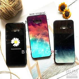 Ốp Lưng Viền Dẻo Lưng Kính Cho Samsung Galaxy S8 Plus