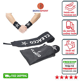 Bộ Băng Quấn Bảo Vệ Cổ Tay Cleacco Street Workout Wrist Wraps , Tập gym , Thể dục dụng cụ , Yoga , thiết kế quấn đặc biệt giúp cổ tay linh hoạt , giảm chấn thương – Hàng chính hãng .BORO SPORT - Đen