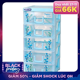 Tủ Tomi-S 5 Ngăn Duy Tân 1136/5 - Giao Màu Ngẫu Nhiên