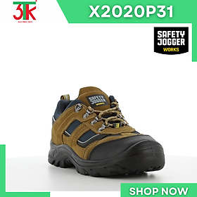 Giày Bảo Hộ Lao Động Safety Jogger X2020P31 S3 Da Cao Cấp chống đinh Chống Trơn Trượt, Chống Va Đập, Chống Tĩnh Điện Sử Dụng trong Công Trình Xây Dựng