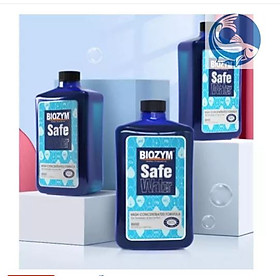 Biozym Safe Water - Kh ử Clo, khử Ammonia và ch  ống Sh  ock cá cảnh siêu tốt ( Chai 150ml).