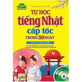 Hình ảnh Sách - Tự học tiếng Nhật cấp tốc trong 30 ngày