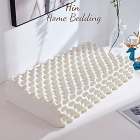Mua Gối Cao Su Non Người Lớn Hin Home Bedding Gối Lượn Sóng Massage Chống Đau Cổ Vai Ngáy