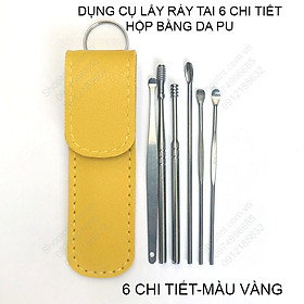 Bộ dụng cụ lấy ráy tai chuyên nghiệp 6 món cao cấp