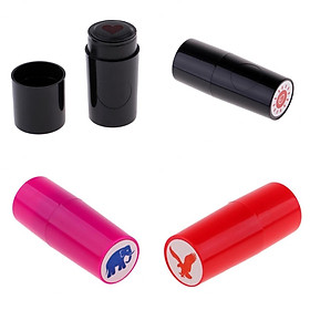 4 Pieces Golf Ball Stamper 2.1cm/0.83 inch Diameter Golf Stamp Marker