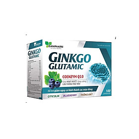 GINKGO GLUTAMIC COENZYM Q10 - HOẠT HUYẾT DƯỠNG NÃO - TUẦN HOÀN