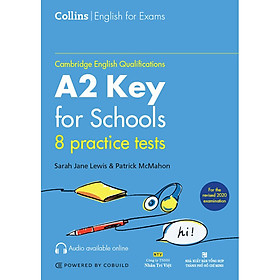 Hình ảnh Cambridge English Qualification A2 Key for School - 8 Practice Tests (Quét mã MP3 để nghe file)