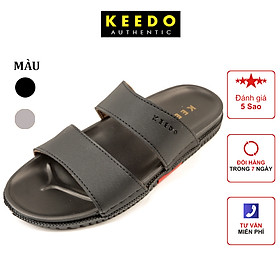 Dép Nam Hai Quai Cao Cấp KEEDO KD7726 Full Box