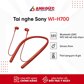 Mua Tai Nghe Bluetooth Nhét Tai Sony WI-H700 Red - Hàng Chính Hãng