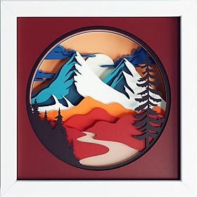Mua Bộ sưu tập lightbox đèn ngủ Tranh giấy 3D mẫu 10