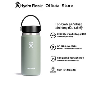 Mua Bình giữ nhiệt Hydro Flask 16 OZ Wide Flex Cap LATAM | APAC ONLY - Hàng chính hãng(Season 2024)