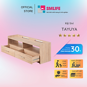 Kệ TV phòng ngủ hiện đại thiết kế đa năng SMLIFE Tayuya