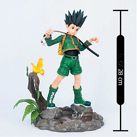 Mô Hình nhân vật Gon Freecss Trong anime Hunterr x Hunterr 28cm