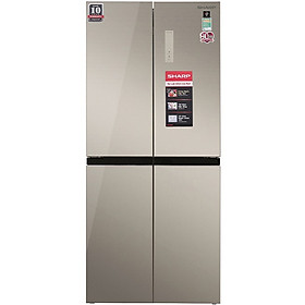 Tủ lạnh Sharp 404 lít Inverter SJ-FX420VG-CH - Hàng chính hãng (chỉ giao HCM)