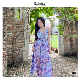 Đầm maxi Ruzimay dáng xoè R0100