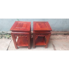 Mua Đôn vuông gỗ lim (cao 50  60cm  mặt 30 x 30 cm)