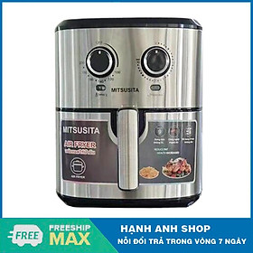 Mua Nồi chiên không dầu Mitsusita 9L HQ279  Dung tích lớn chiên cả con gà to trên 3kg  Bảo hành 12 tháng