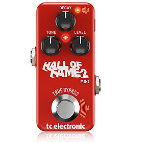 TC Electronic Hall of Fame 2 Mini Reverb Guitar Effects Pedal-Hàng Chính Hãng