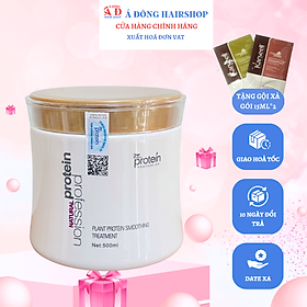 Dầu Hấp Ủ Tóc Phục Hồi Siêu Mượt Galanzer Protein Thảo Dược Dành CHo Tóc Khô Xơ Hư Tổn Nặng + Gội xả gói Karseell 15ml