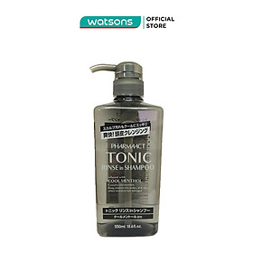 Dầu Gội - Xả Pharmaact Dành Cho Nam Tonic Rinse In Shampoo 550ml