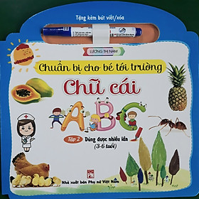 Download sách Chuẩn bị cho bé tới trường chữ cái - Tập 2