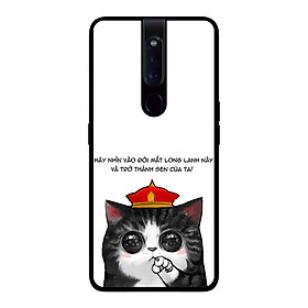 Ốp lưng dành cho điện thoại Oppo F11 Pro Mèo Long Lanh Hàng chính hãng