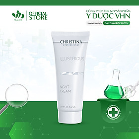 Kem Dưỡng Da Ban Đêm Illustrious Night Cream CHRISTINA Giúp Dưỡng Ẩm, Giảm Thâm Nám, Đều Màu Da 50ml