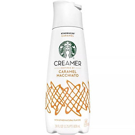 Mua KEM SỮA LỎNG Starbucks CARAMEL MACCHIATO Coffee Creamer  828ml (28oz)