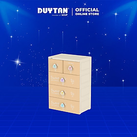 Tủ nhựa Duy Tân Mina Baby-L 4 ngăn trẻ trung, tiện lợi