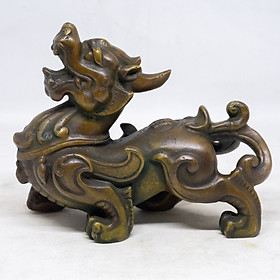 Mua Tượng Tỳ Hưu phong thủy bằng đồng cao 12cm