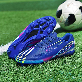Hình ảnh LSYAAAAA World Cup Macy 2036 Giày bóng đá cho nam và nữ Phiên bản sinh viên Giày cỏ chuyên nghiệp Đào tạo AG Stubby Nails