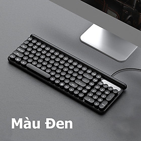 LANGTU L4 Bàn phím có dây dùng cho văn vòng, pc, laptop, tivi - Hàng Chính Hãng