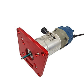 Aluminium Router Table Insert Plate Woodworking Benches Wood Router Trimmer Models Engraving Machine for RT0700C Universal