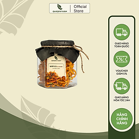 Khô gà lá chanh 250gr |GARDEN FARM | Ăn Vặt Văn Phòng, Du Lịch, Tết, thơm ngon