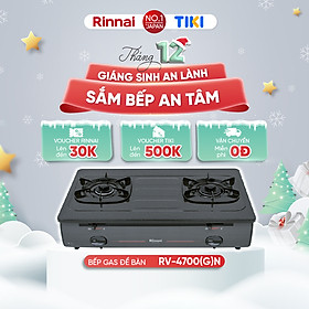 Mua Bếp gas dương Rinnai RV-4700(G)N mặt bếp men và kiềng bếp men - Hàng chính hãng.