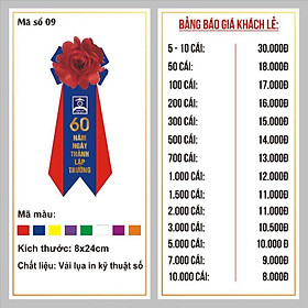 Hoa cài áo đại biểu - 1