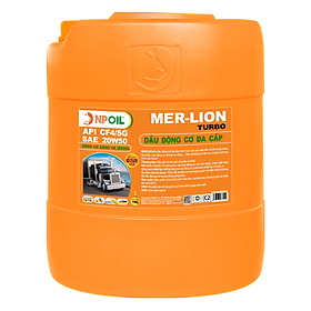 Dầu động cơ xe tải, tàu thuyền MER-LION - CF4/SG - 20W50 - 18L/25L (Xô/Can) - Hàng chính hãng