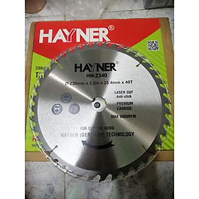 Mua Lưỡi cưa gỗ 230mm 40 răng HAYNER