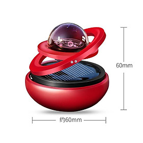 Car Solar   Floating  Ornament Home Office Gift Red